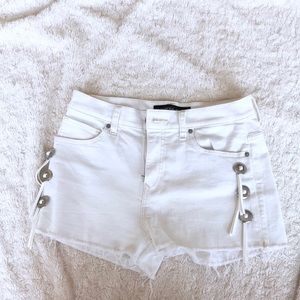 White shorts